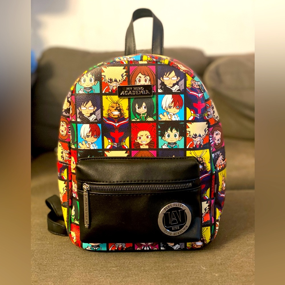 My Hero Academia Characters Grid Mini Backpack